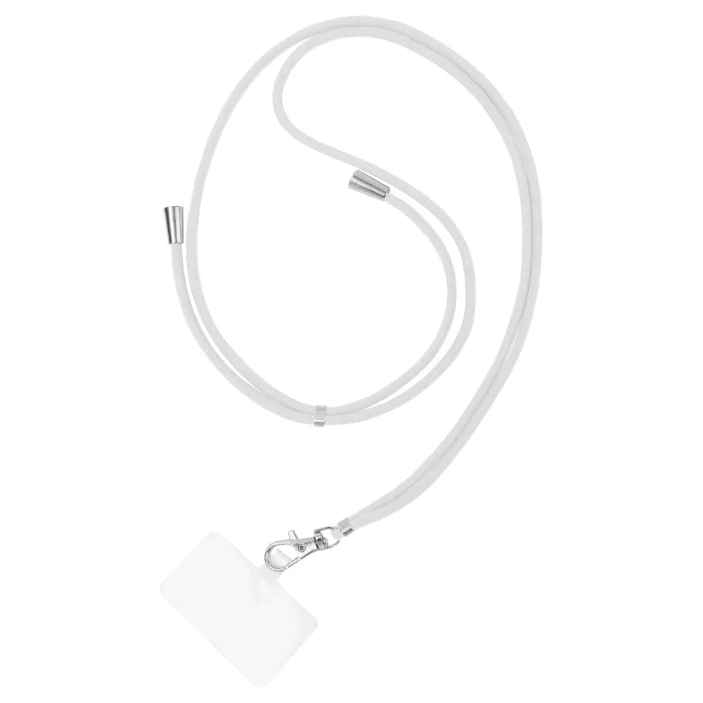 Weiße Handykette Universal